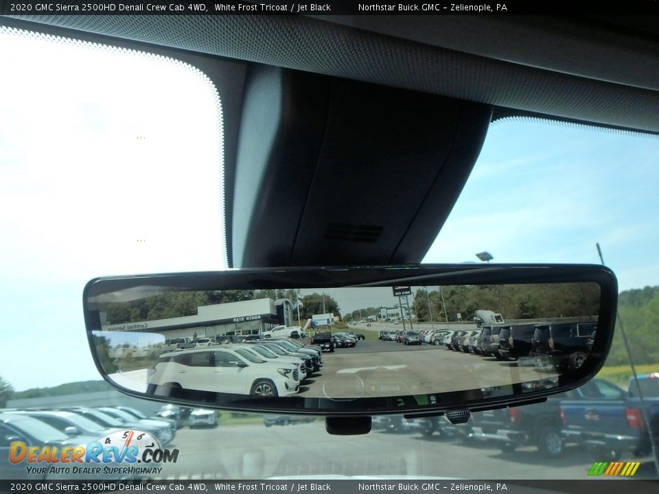2020 GMC Sierra 2500HD Denali Crew Cab 4WD White Frost Tricoat / Jet Black Photo #18