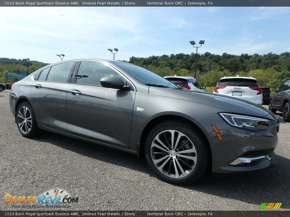 2019 Buick Regal Sportback Essence AWD Smoked Pearl Metallic / Ebony Photo #3