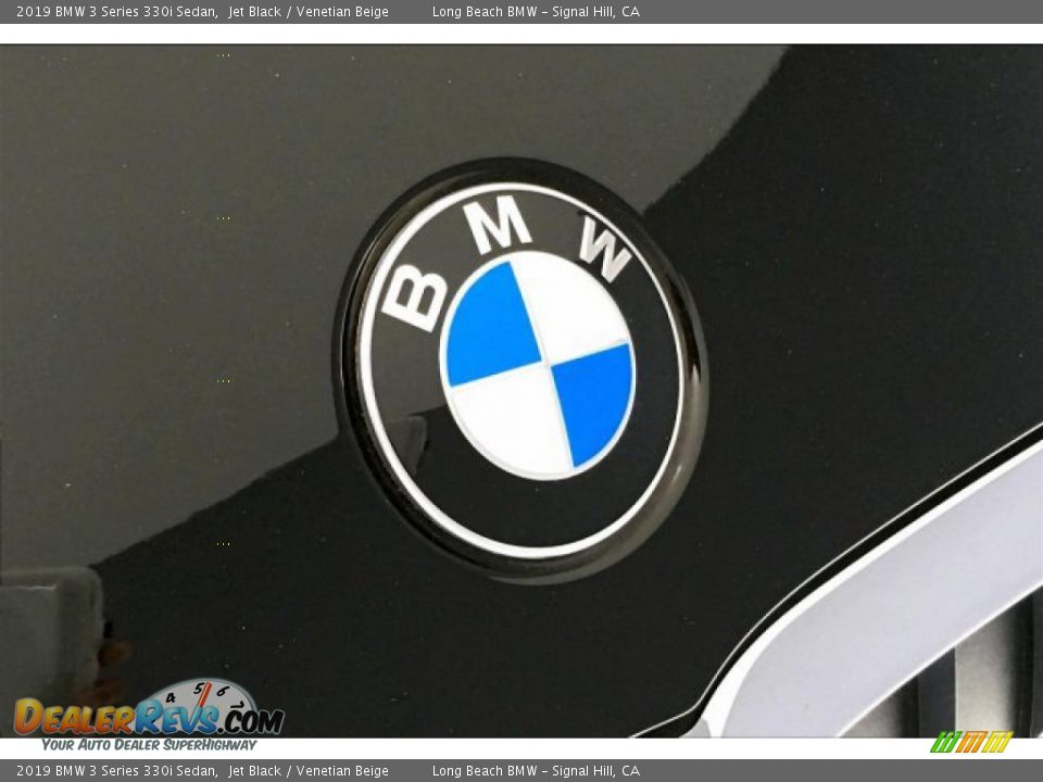 2019 BMW 3 Series 330i Sedan Jet Black / Venetian Beige Photo #29