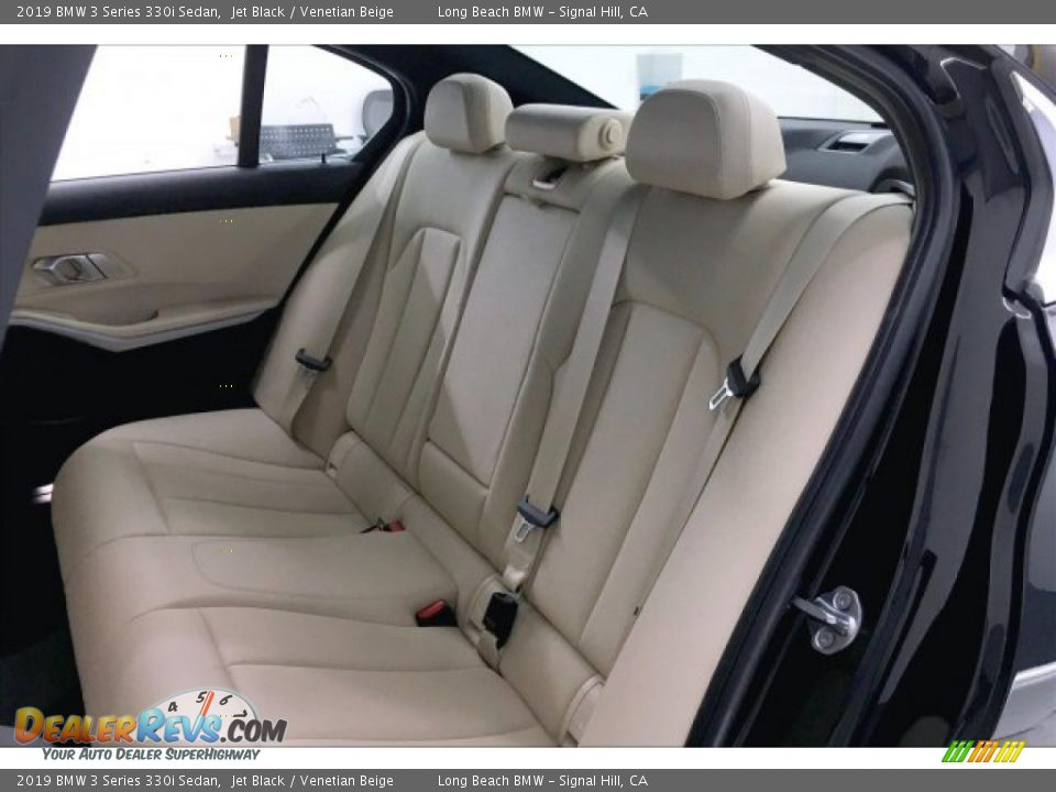 Rear Seat of 2019 BMW 3 Series 330i Sedan Photo #33
