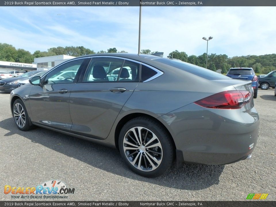 2019 Buick Regal Sportback Essence AWD Smoked Pearl Metallic / Ebony Photo #8