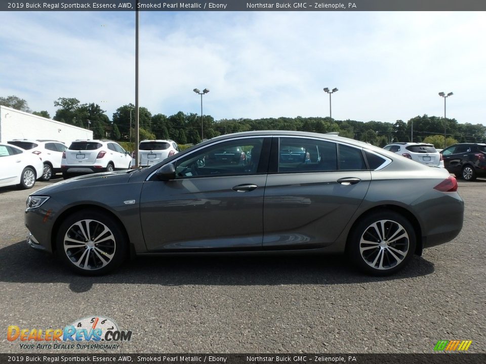 2019 Buick Regal Sportback Essence AWD Smoked Pearl Metallic / Ebony Photo #9