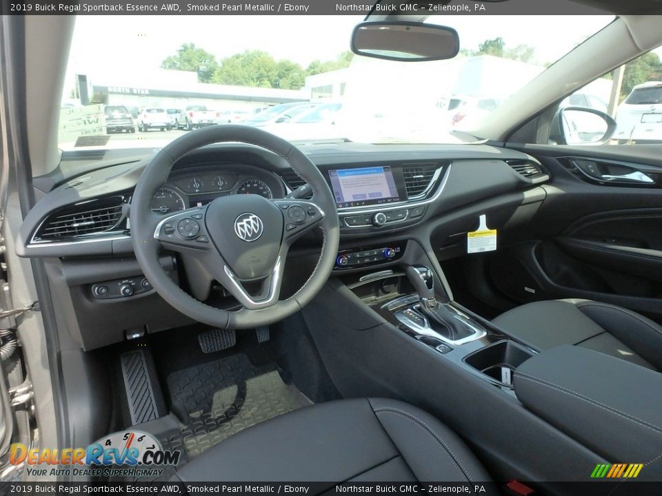 2019 Buick Regal Sportback Essence AWD Smoked Pearl Metallic / Ebony Photo #15