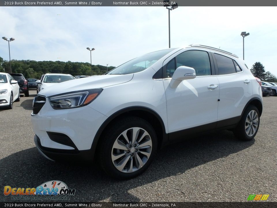 2019 Buick Encore Preferred AWD Summit White / Ebony Photo #1