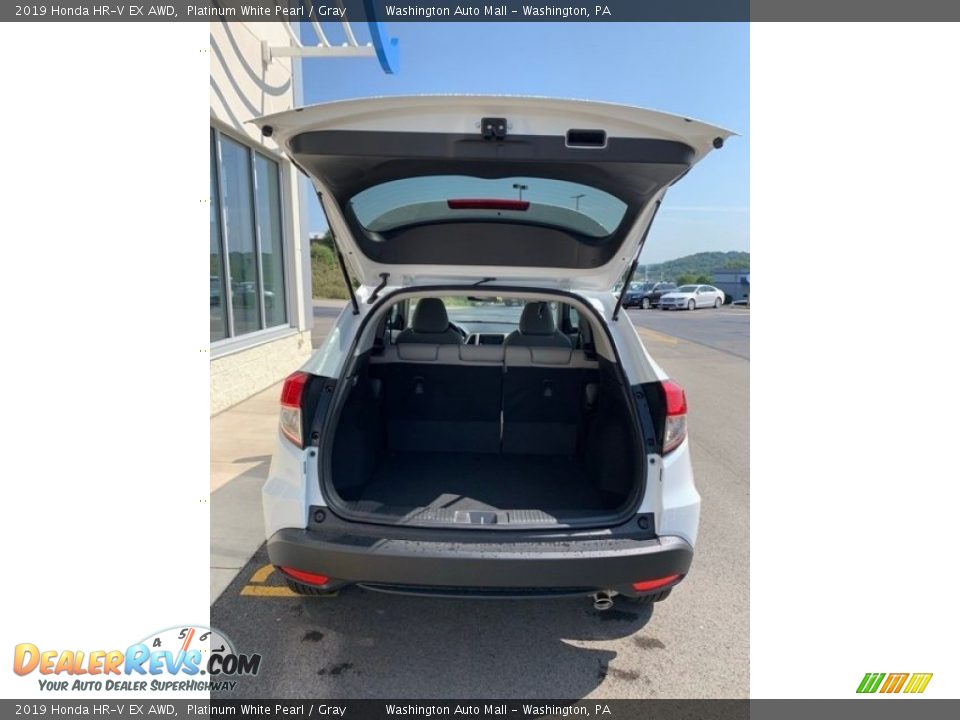 2019 Honda HR-V EX AWD Platinum White Pearl / Gray Photo #20