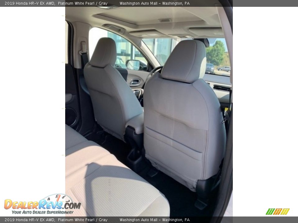 2019 Honda HR-V EX AWD Platinum White Pearl / Gray Photo #25