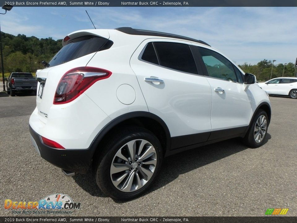 2019 Buick Encore Preferred AWD Summit White / Ebony Photo #5