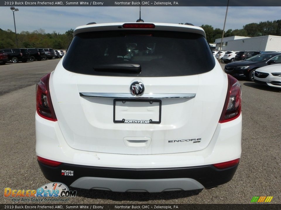 2019 Buick Encore Preferred AWD Summit White / Ebony Photo #6