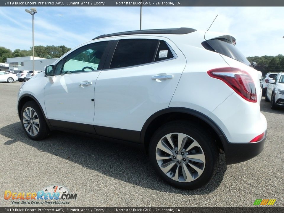 2019 Buick Encore Preferred AWD Summit White / Ebony Photo #8