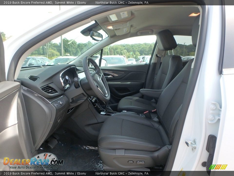 2019 Buick Encore Preferred AWD Summit White / Ebony Photo #13