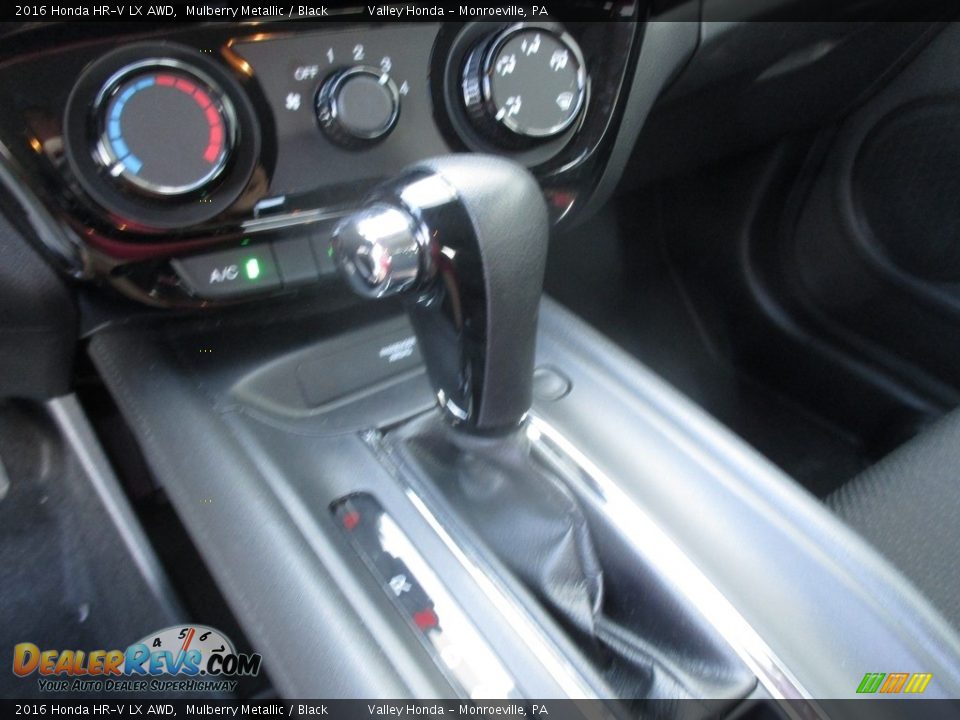 2016 Honda HR-V LX AWD Mulberry Metallic / Black Photo #14