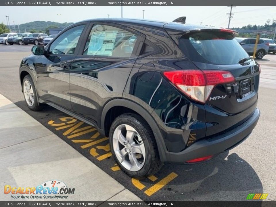 2019 Honda HR-V LX AWD Crystal Black Pearl / Black Photo #5