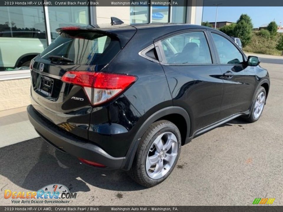 2019 Honda HR-V LX AWD Crystal Black Pearl / Black Photo #7