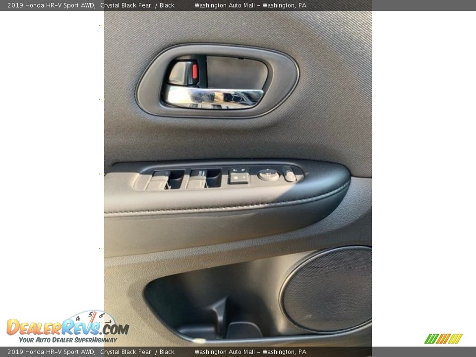 2019 Honda HR-V Sport AWD Crystal Black Pearl / Black Photo #11