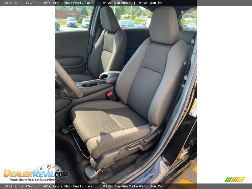 2019 Honda HR-V Sport AWD Crystal Black Pearl / Black Photo #14