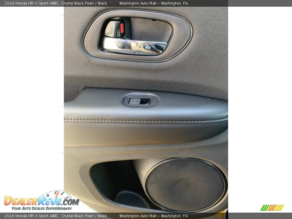 2019 Honda HR-V Sport AWD Crystal Black Pearl / Black Photo #17
