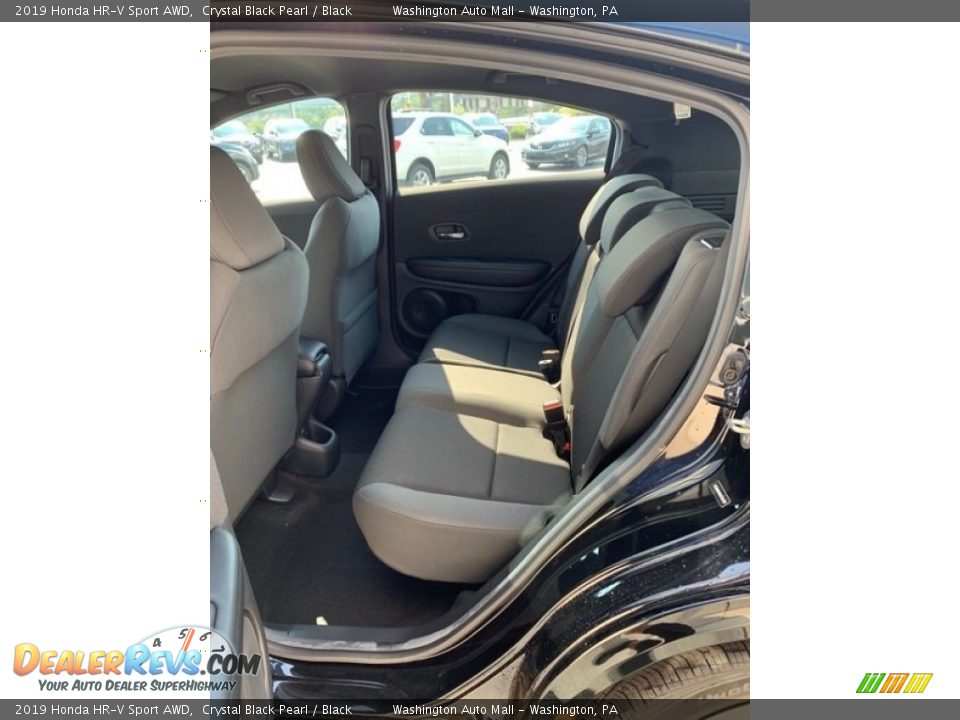 2019 Honda HR-V Sport AWD Crystal Black Pearl / Black Photo #19