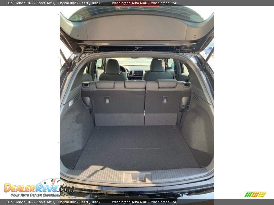 2019 Honda HR-V Sport AWD Crystal Black Pearl / Black Photo #21