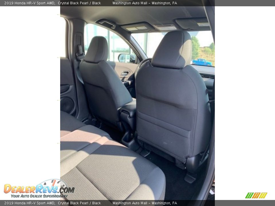 2019 Honda HR-V Sport AWD Crystal Black Pearl / Black Photo #25