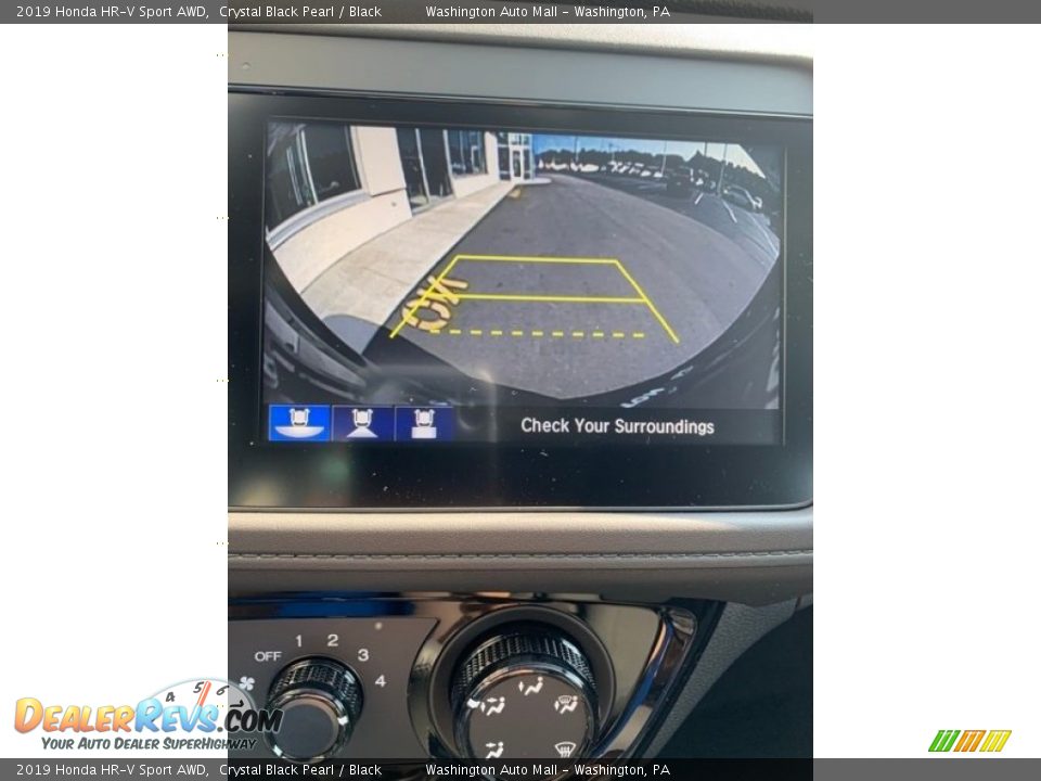2019 Honda HR-V Sport AWD Crystal Black Pearl / Black Photo #32
