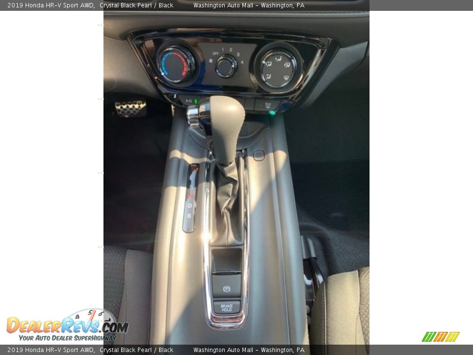 2019 Honda HR-V Sport AWD Crystal Black Pearl / Black Photo #33