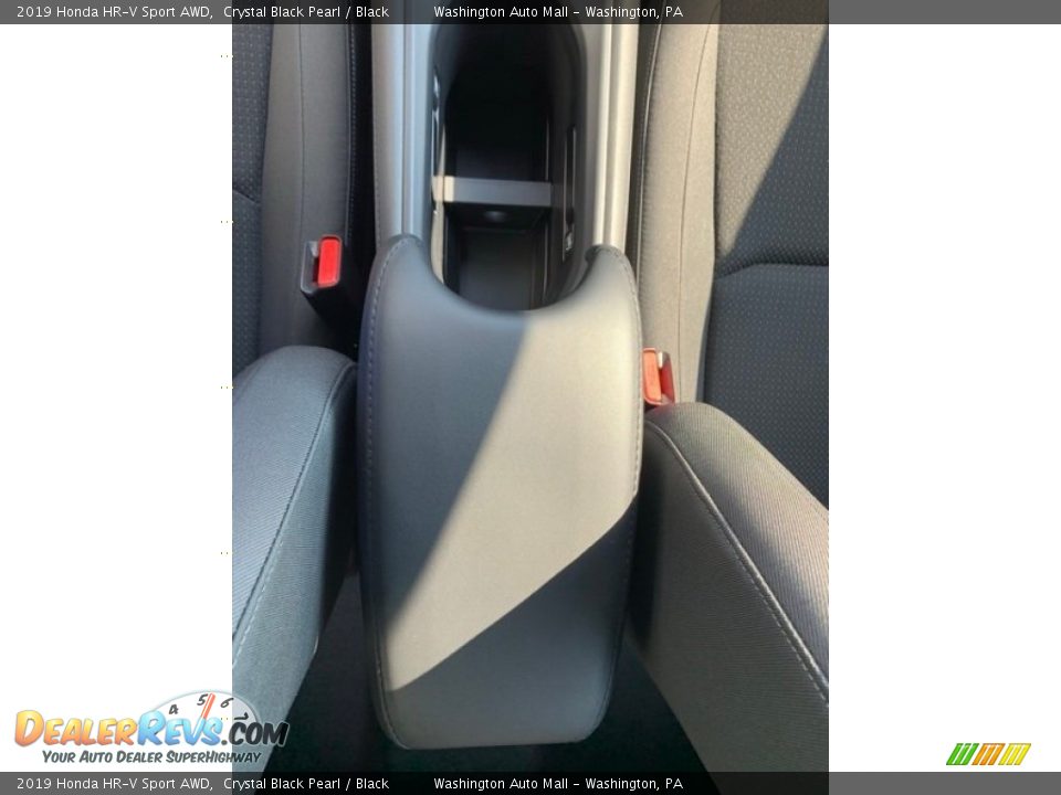 2019 Honda HR-V Sport AWD Crystal Black Pearl / Black Photo #34