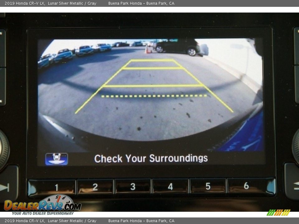 2019 Honda CR-V LX Lunar Silver Metallic / Gray Photo #5