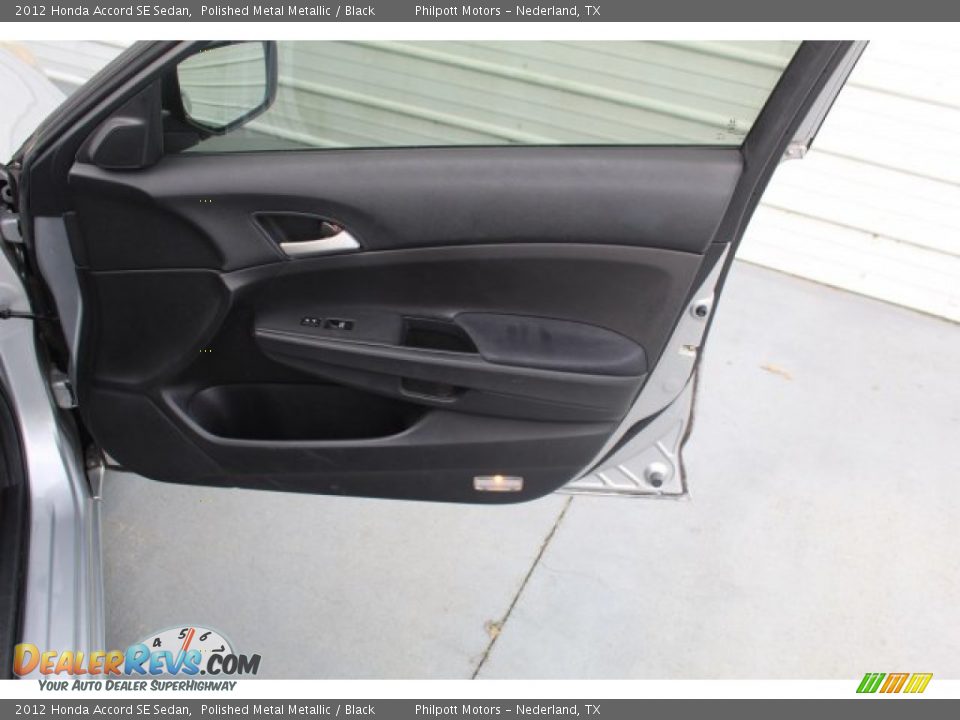 2012 Honda Accord SE Sedan Polished Metal Metallic / Black Photo #26