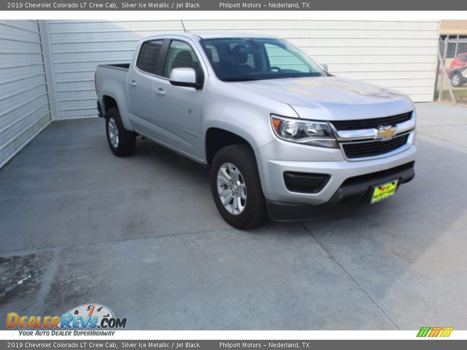 2019 Chevrolet Colorado LT Crew Cab Silver Ice Metallic / Jet Black Photo #2