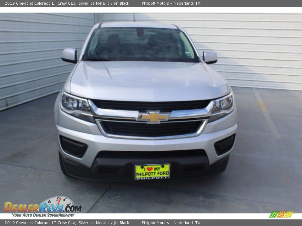 2019 Chevrolet Colorado LT Crew Cab Silver Ice Metallic / Jet Black Photo #3