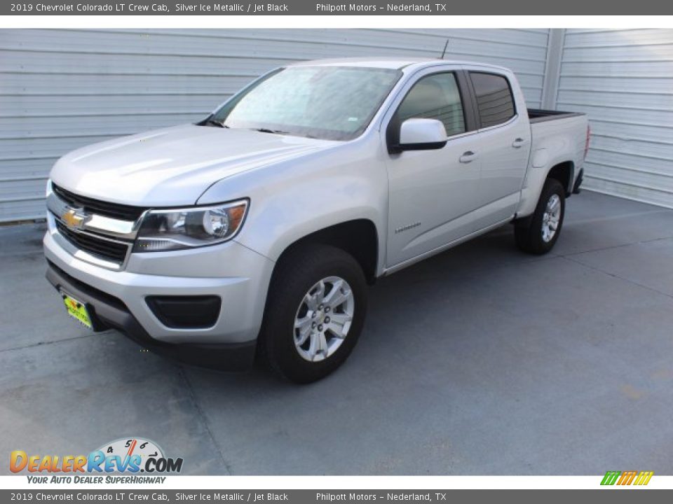 2019 Chevrolet Colorado LT Crew Cab Silver Ice Metallic / Jet Black Photo #4