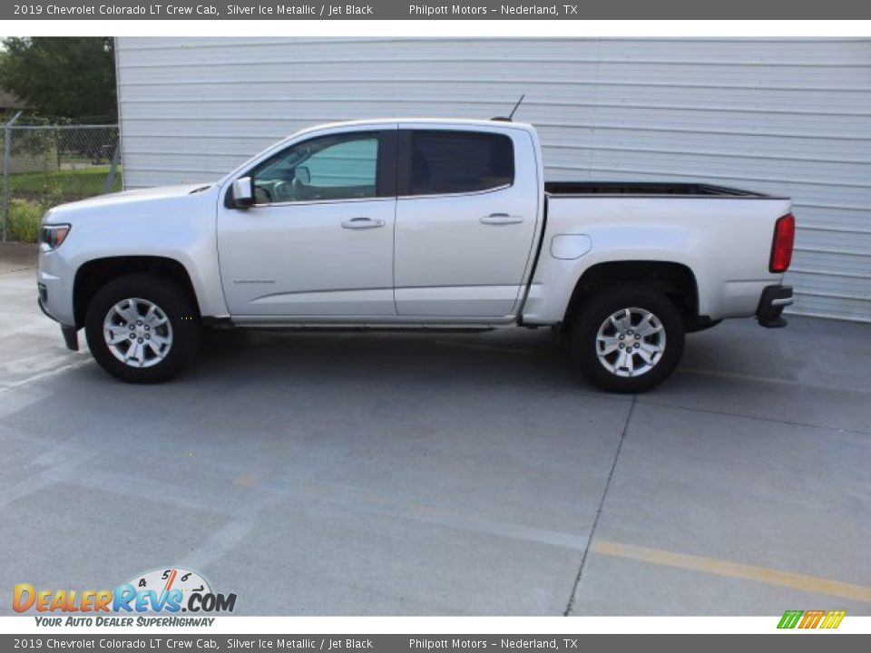 2019 Chevrolet Colorado LT Crew Cab Silver Ice Metallic / Jet Black Photo #6