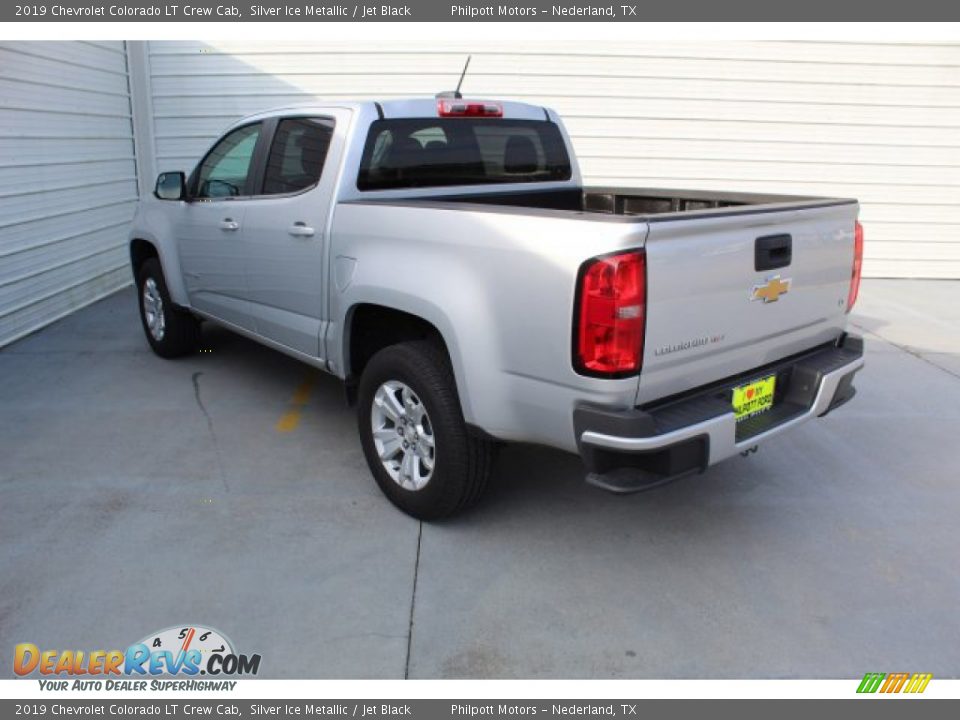 2019 Chevrolet Colorado LT Crew Cab Silver Ice Metallic / Jet Black Photo #7