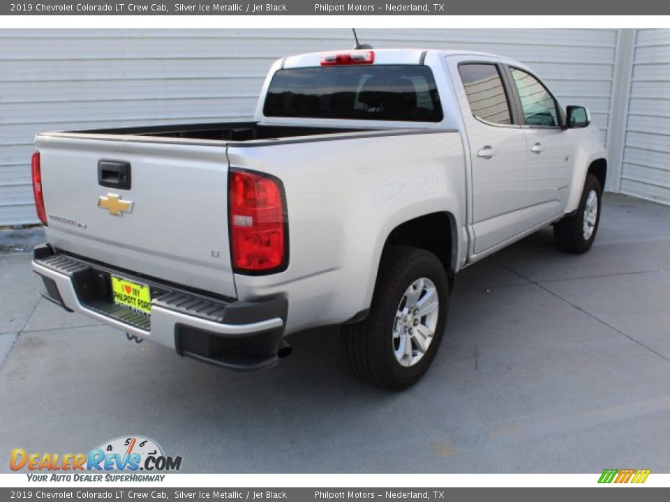 2019 Chevrolet Colorado LT Crew Cab Silver Ice Metallic / Jet Black Photo #9