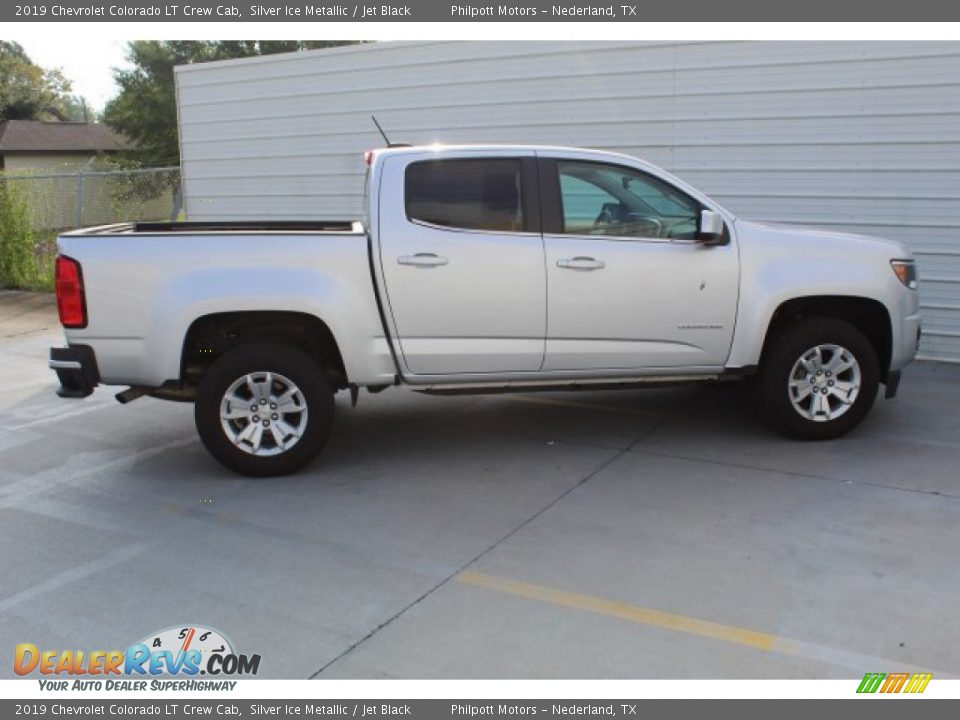 2019 Chevrolet Colorado LT Crew Cab Silver Ice Metallic / Jet Black Photo #10