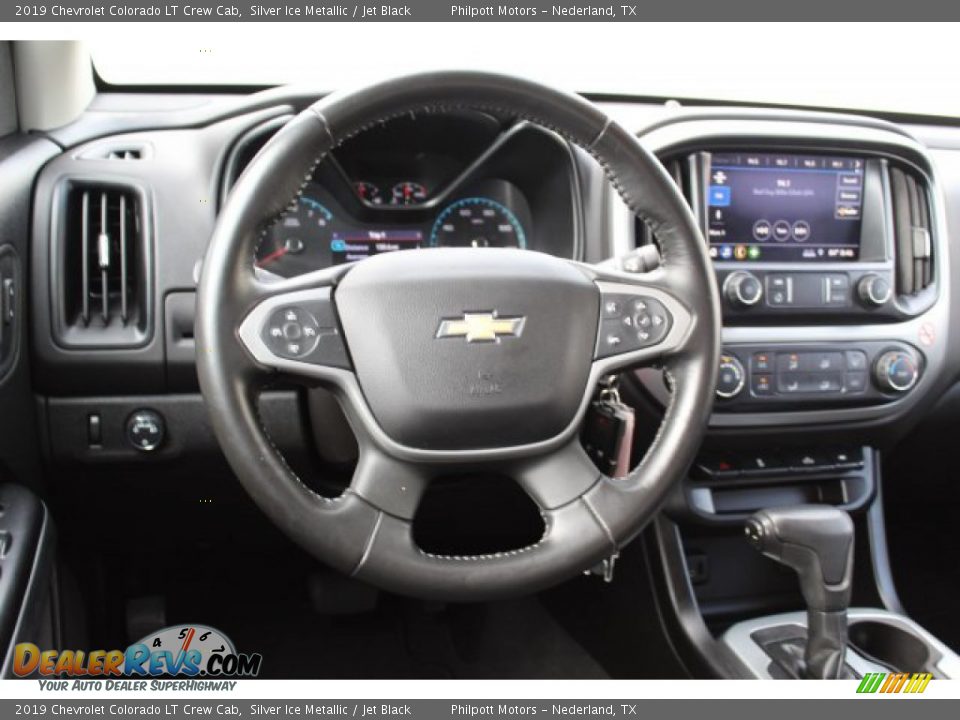 2019 Chevrolet Colorado LT Crew Cab Silver Ice Metallic / Jet Black Photo #21