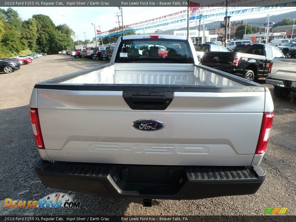 2019 Ford F150 XL Regular Cab Ingot Silver / Earth Gray Photo #3