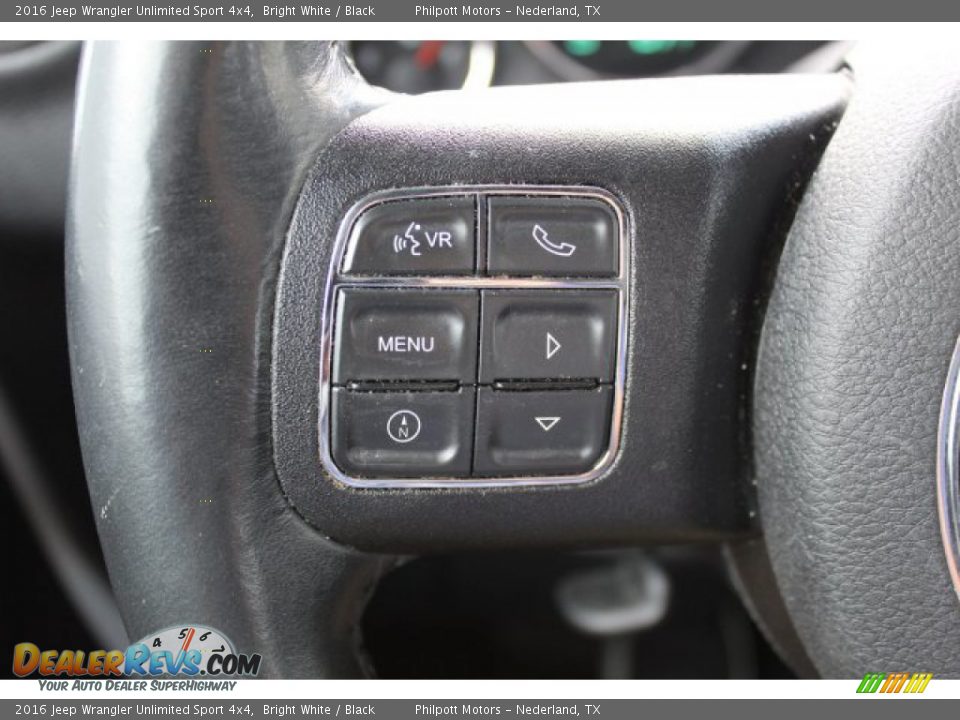 2016 Jeep Wrangler Unlimited Sport 4x4 Bright White / Black Photo #13