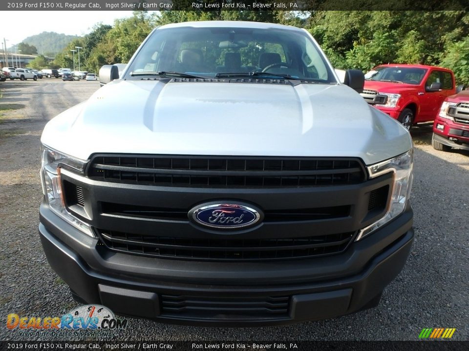 2019 Ford F150 XL Regular Cab Ingot Silver / Earth Gray Photo #8