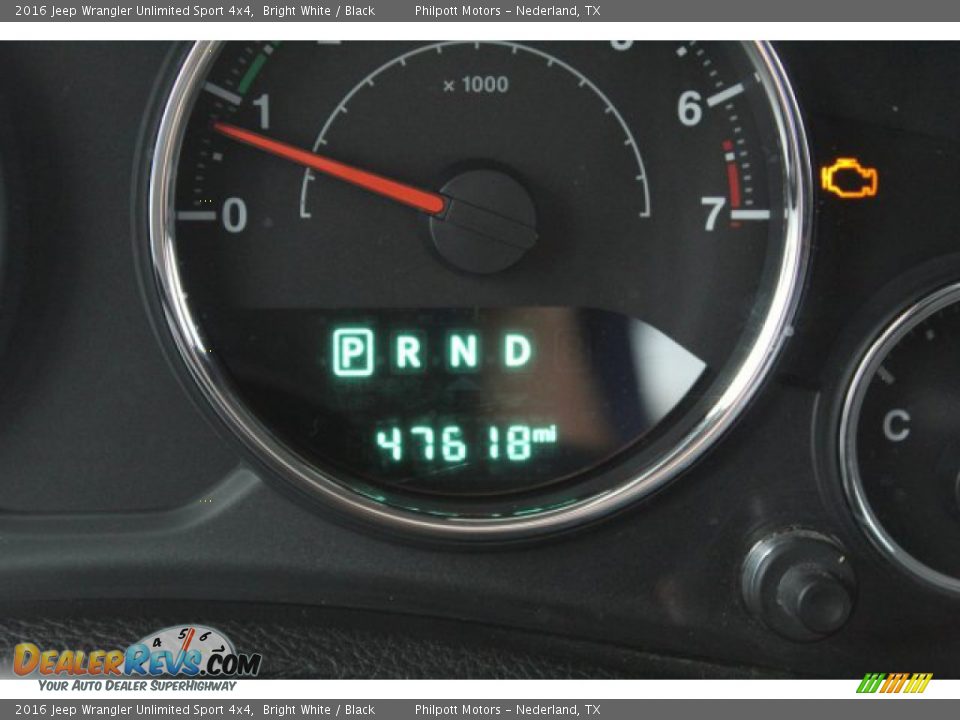 2016 Jeep Wrangler Unlimited Sport 4x4 Bright White / Black Photo #16