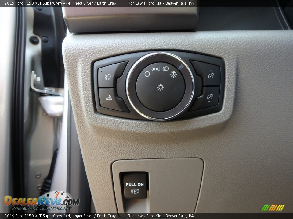 2019 Ford F150 XLT SuperCrew 4x4 Ingot Silver / Earth Gray Photo #11