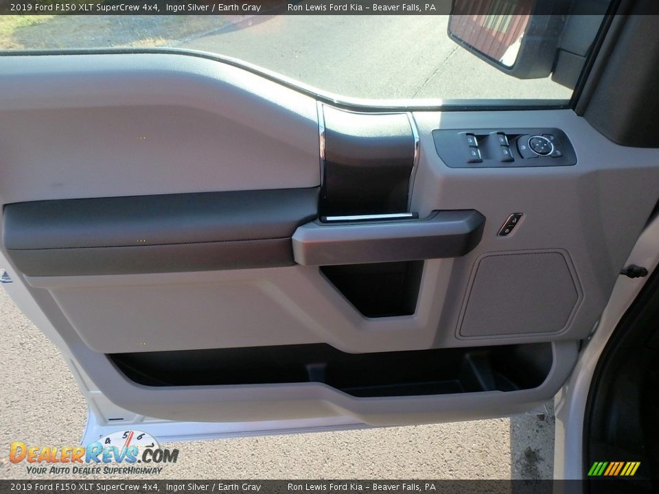 2019 Ford F150 XLT SuperCrew 4x4 Ingot Silver / Earth Gray Photo #15