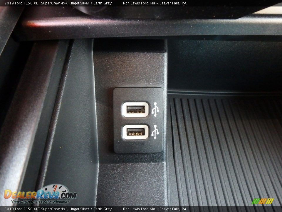 2019 Ford F150 XLT SuperCrew 4x4 Ingot Silver / Earth Gray Photo #18