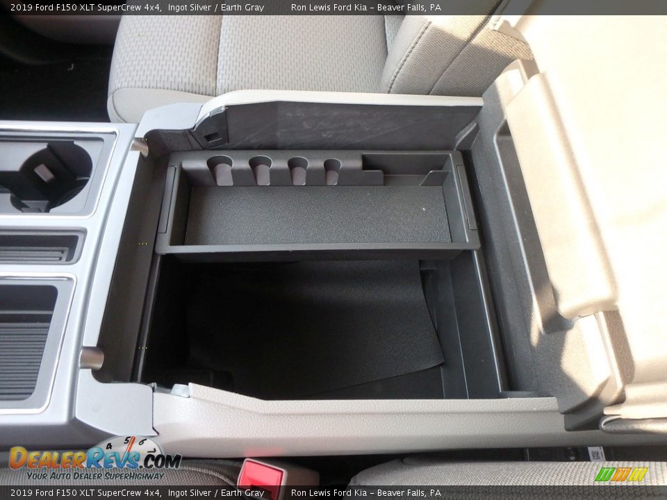 2019 Ford F150 XLT SuperCrew 4x4 Ingot Silver / Earth Gray Photo #20