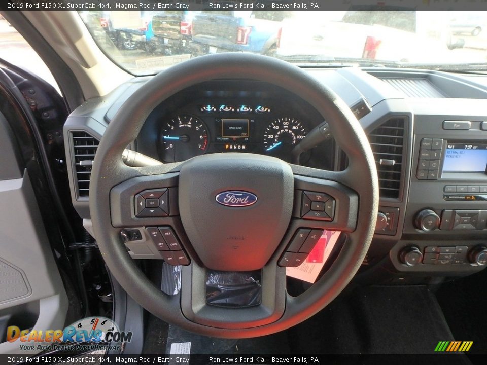 2019 Ford F150 XL SuperCab 4x4 Steering Wheel Photo #16