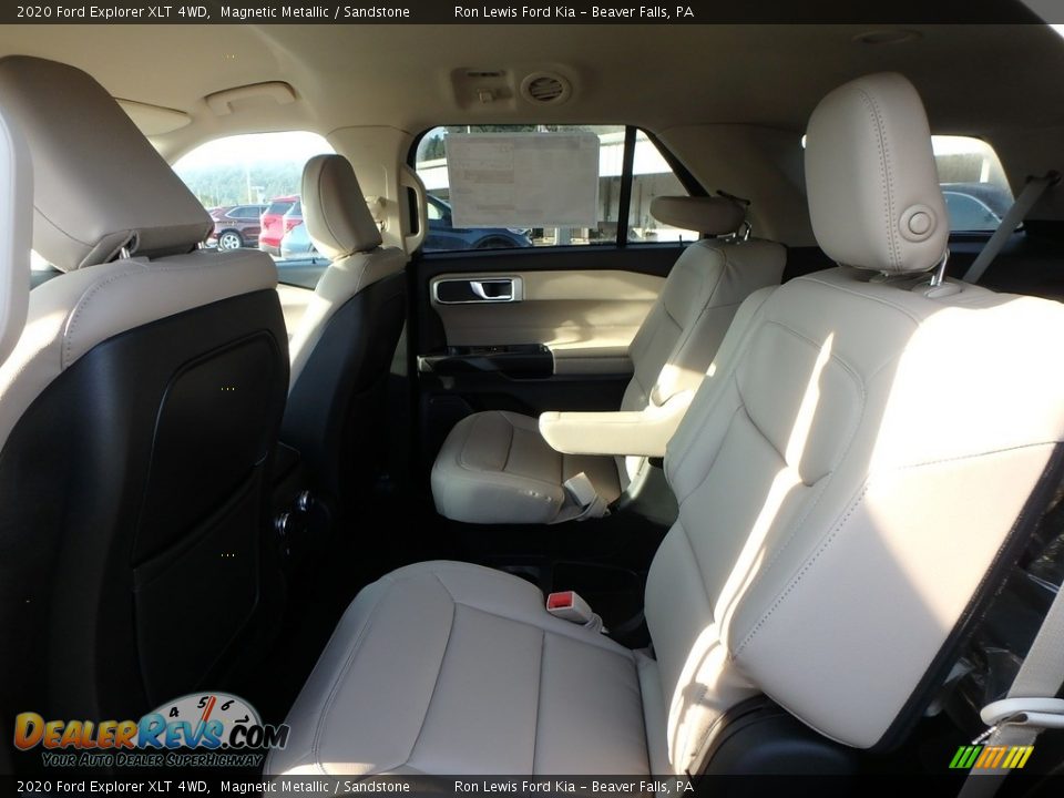 Rear Seat of 2020 Ford Explorer XLT 4WD Photo #14