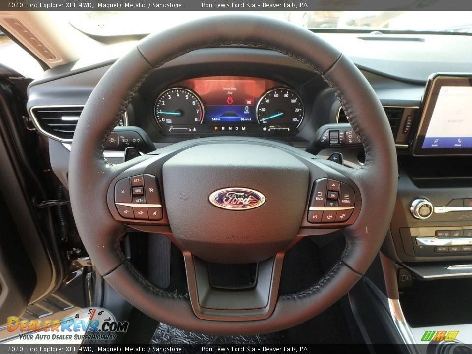 2020 Ford Explorer XLT 4WD Steering Wheel Photo #17