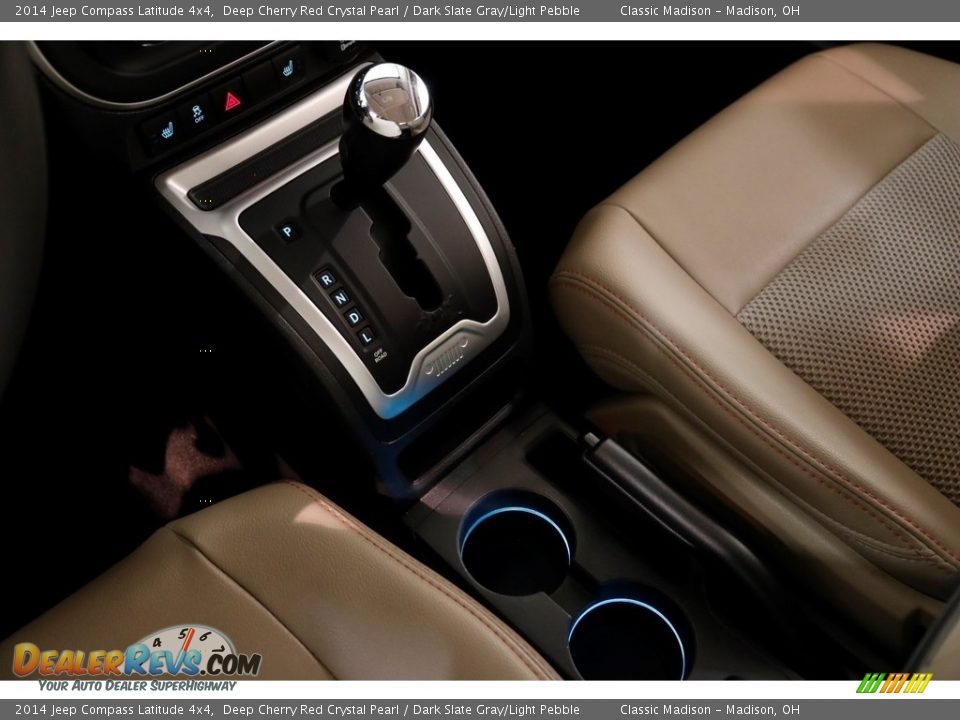 2014 Jeep Compass Latitude 4x4 Deep Cherry Red Crystal Pearl / Dark Slate Gray/Light Pebble Photo #12
