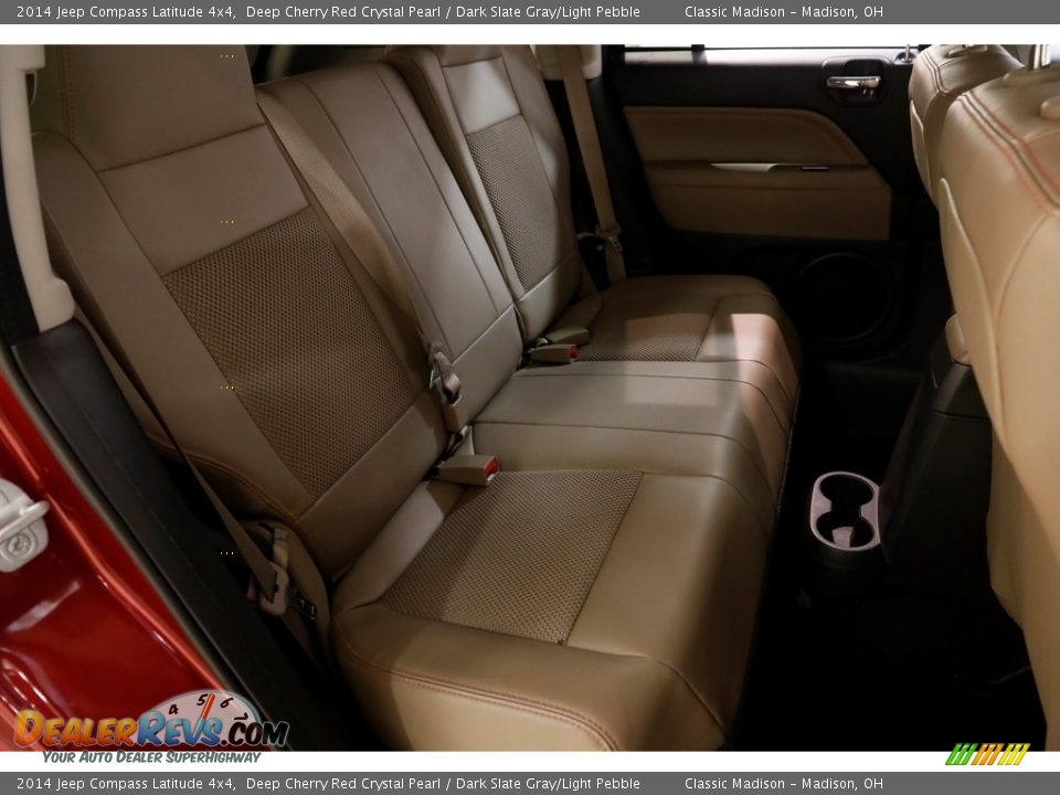 2014 Jeep Compass Latitude 4x4 Deep Cherry Red Crystal Pearl / Dark Slate Gray/Light Pebble Photo #14