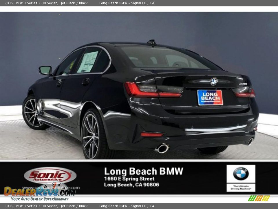 2019 BMW 3 Series 330i Sedan Jet Black / Black Photo #2